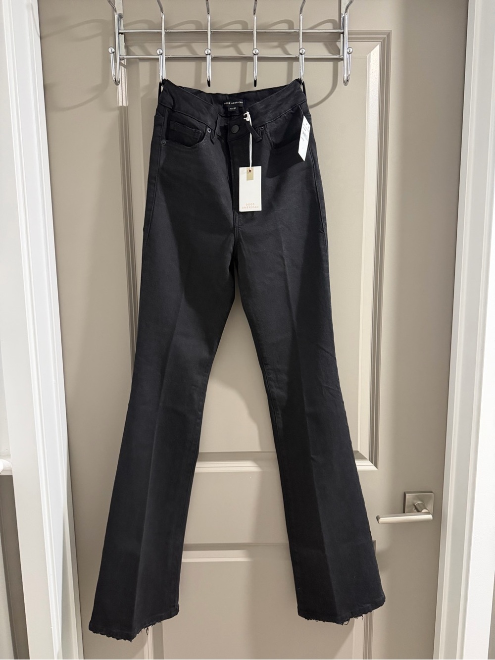 Classic Black Bootcut Jeans